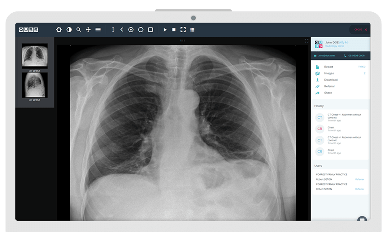 bridge diagnostic image viewer