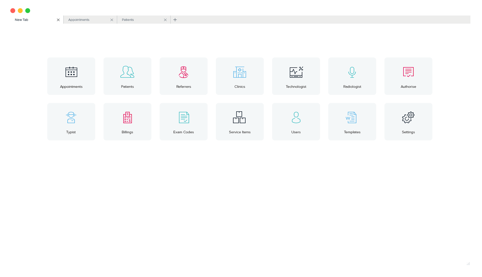 RIS homepage screenshot